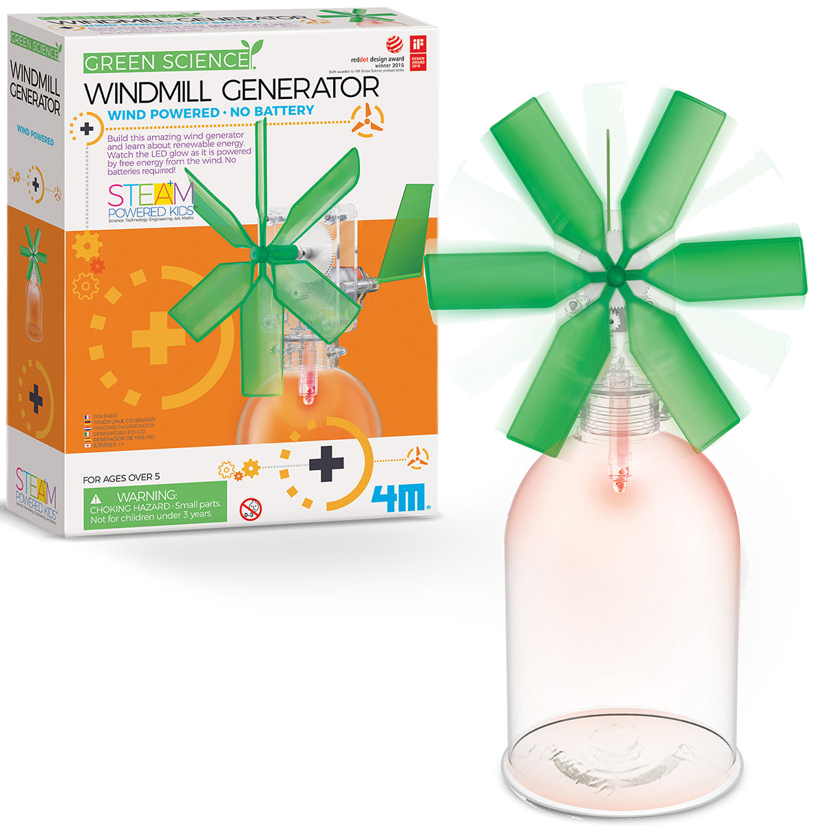 Generador Eólico Green Science 4M