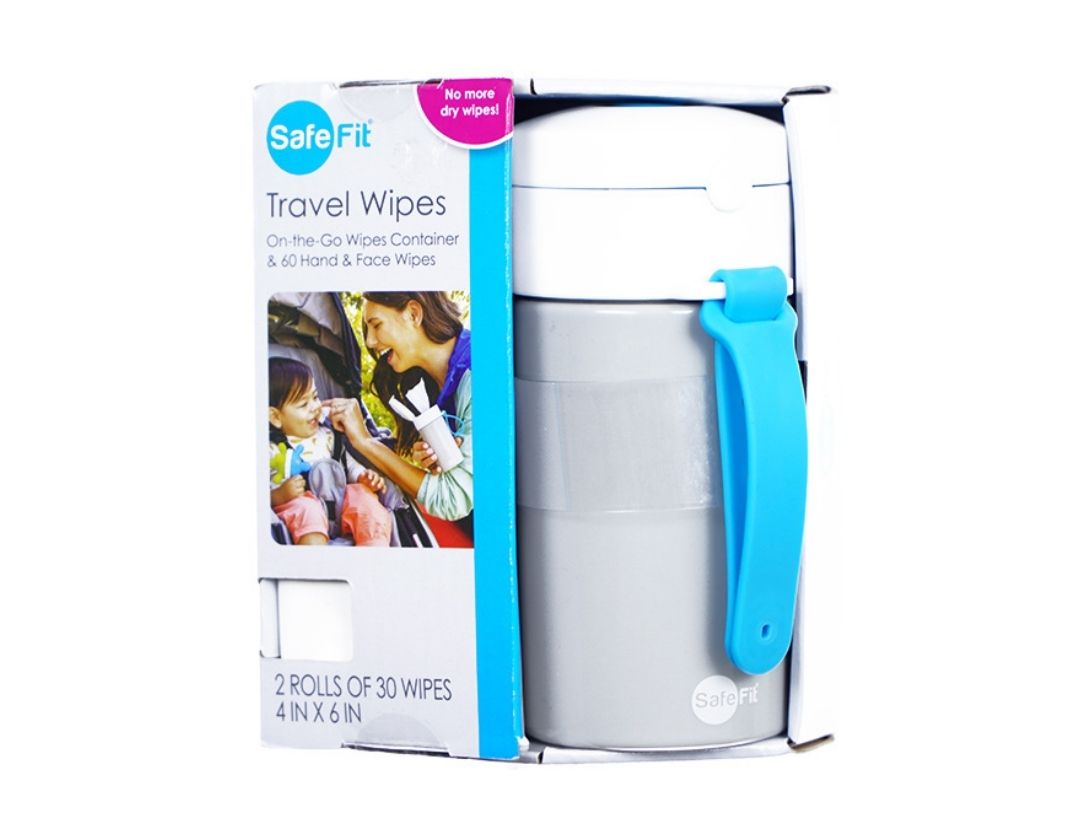 Contenedor de Toallitas o Wippies de Viaje On-The-Go con 60 Toallitas