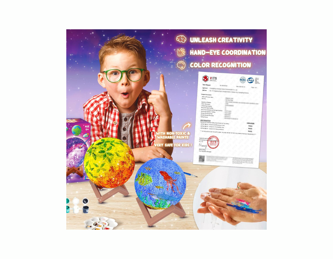 Kit haz tu propia lámpara de luna 3D