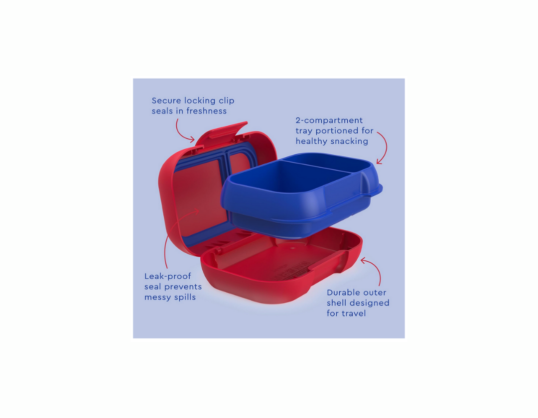 Lonchera para snacks – Bentgo Kids (colores variados)