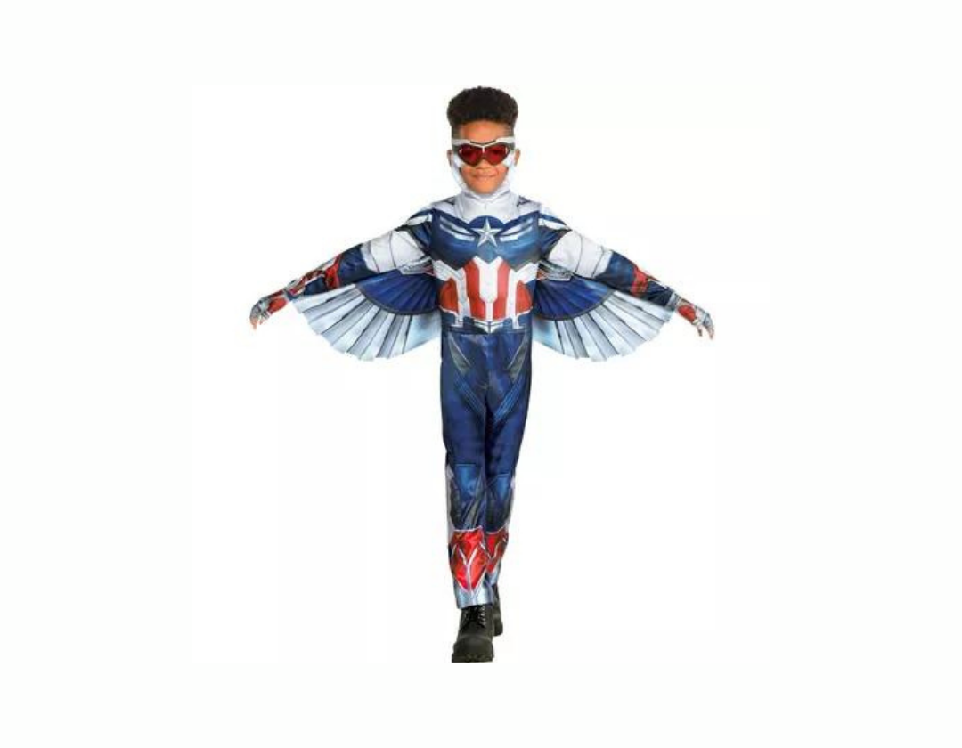 Disfraz de Capitán América para Niños 8-10 años (Talla M)