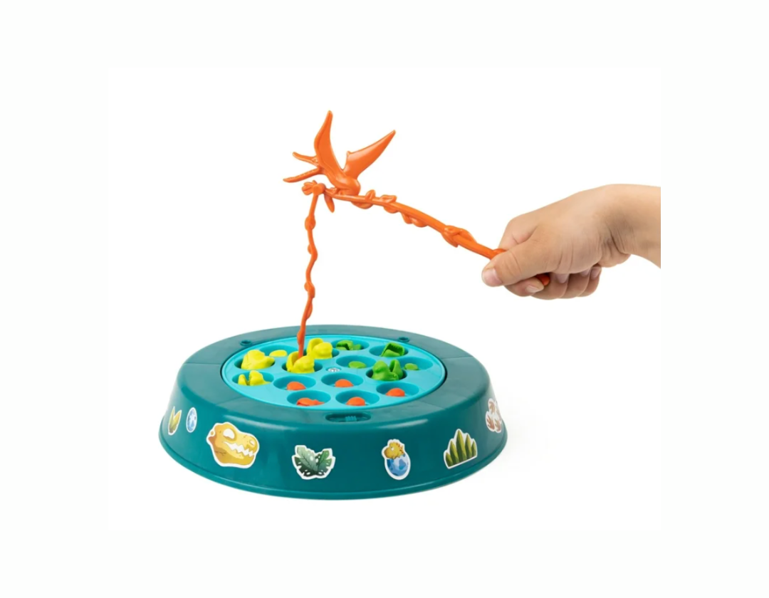 LET'S GO FISHING DINOSAURS GAME