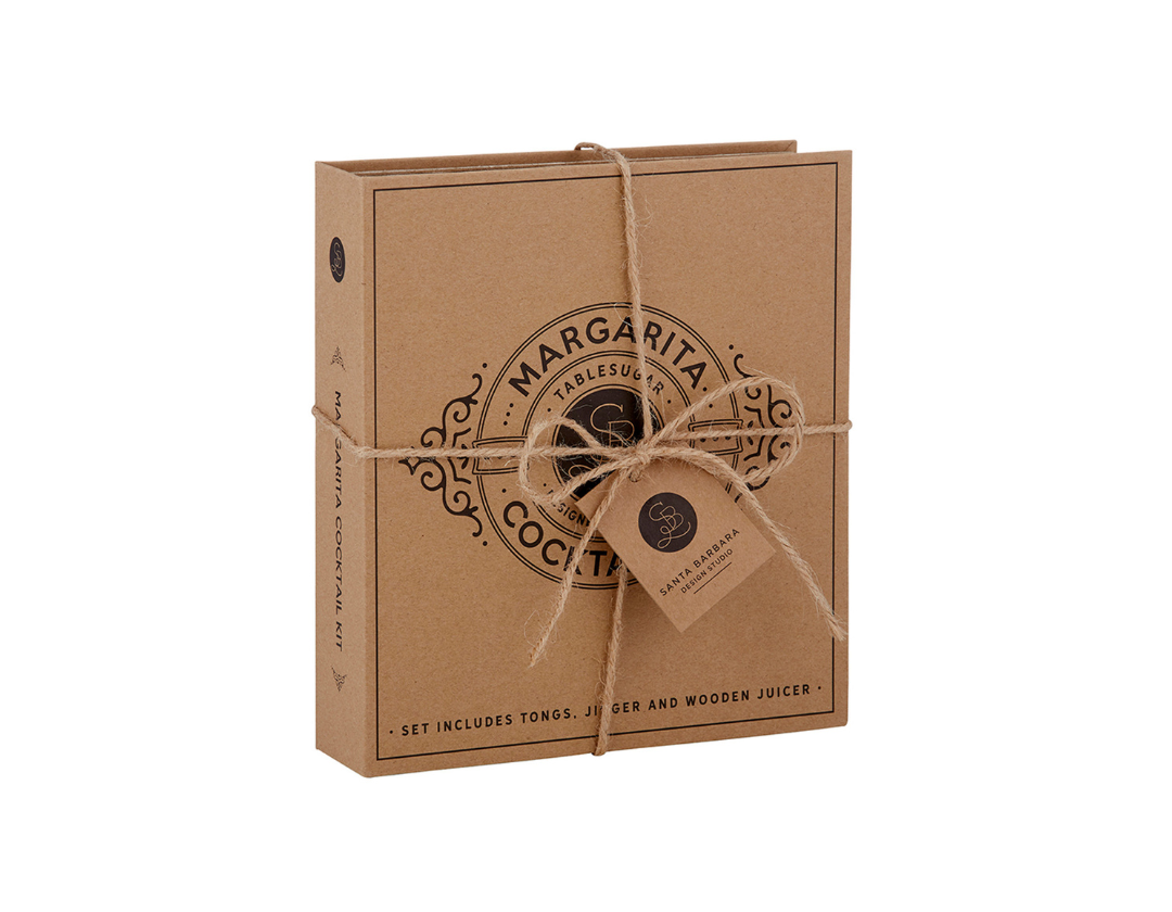 Kit para Margaritas en Caja Libro - Margarita Cocktail Kit