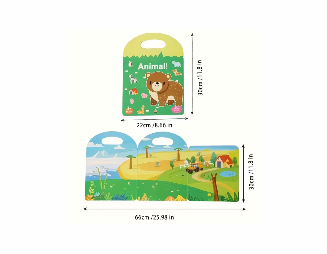 Libro de stickers actividades