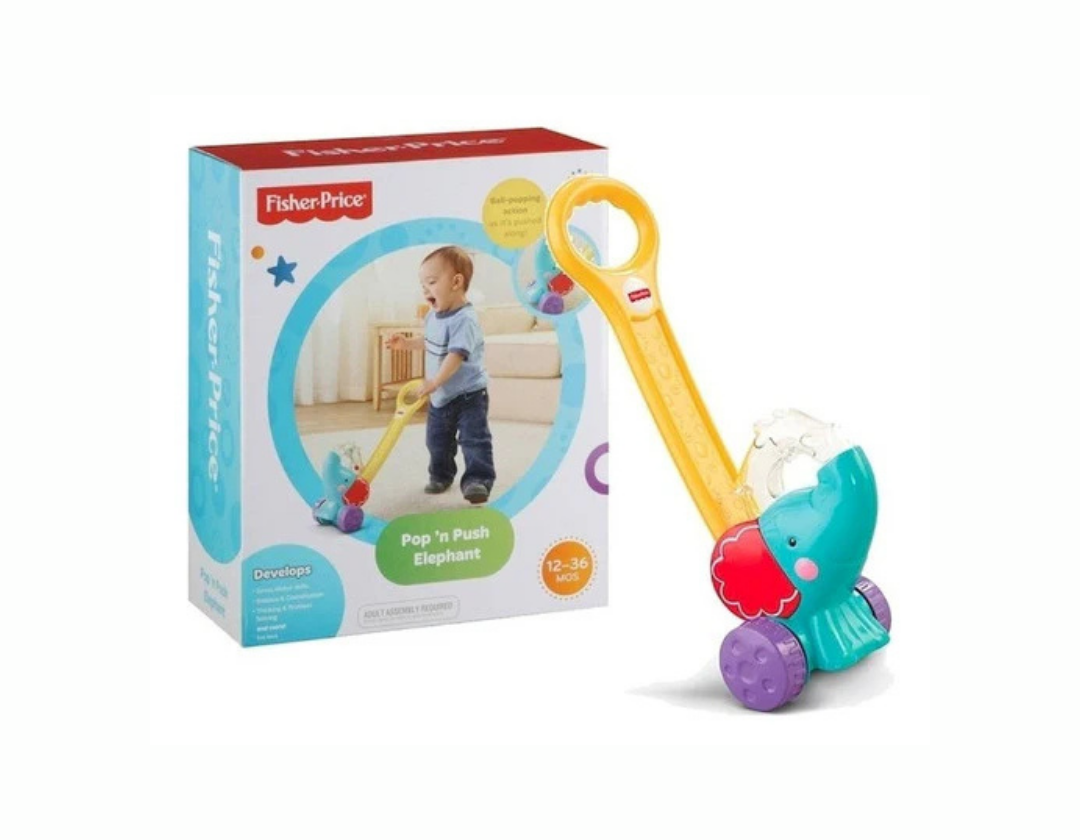 Elefante Camina Conmigo Fisher-Price – Juguete Interactivo para Bebés