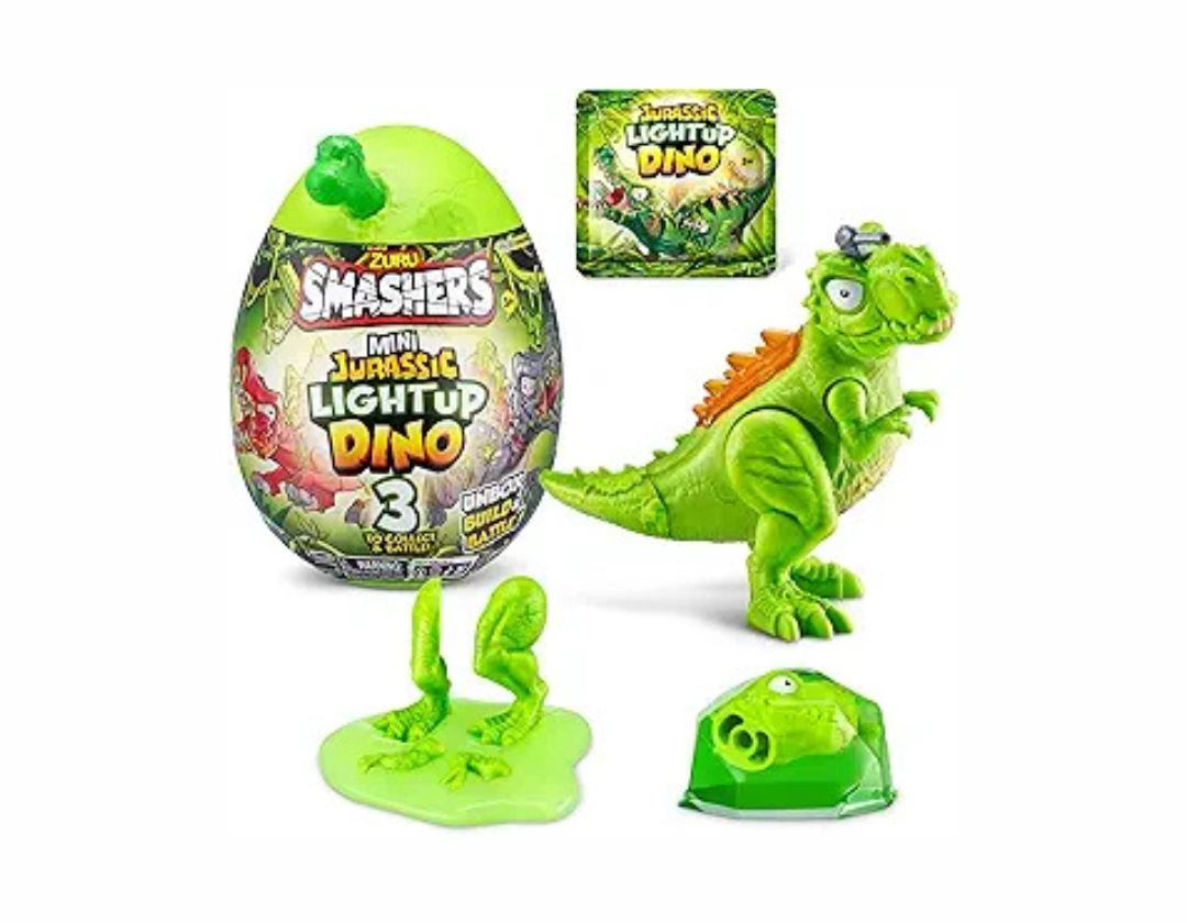 Smashers Dino Mini Jurassic - Se Ilumina