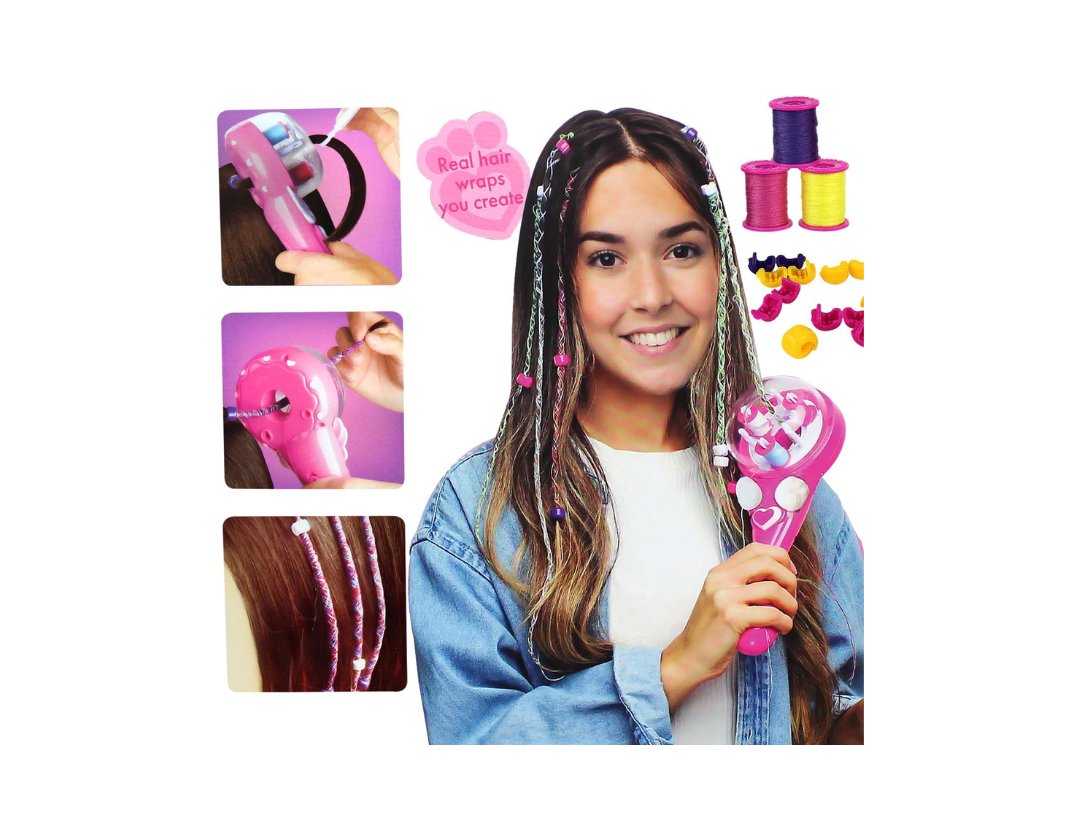 Glam Strands de la casa de muñecas de Gabby, accesorios para decorar y trenzar el cabello