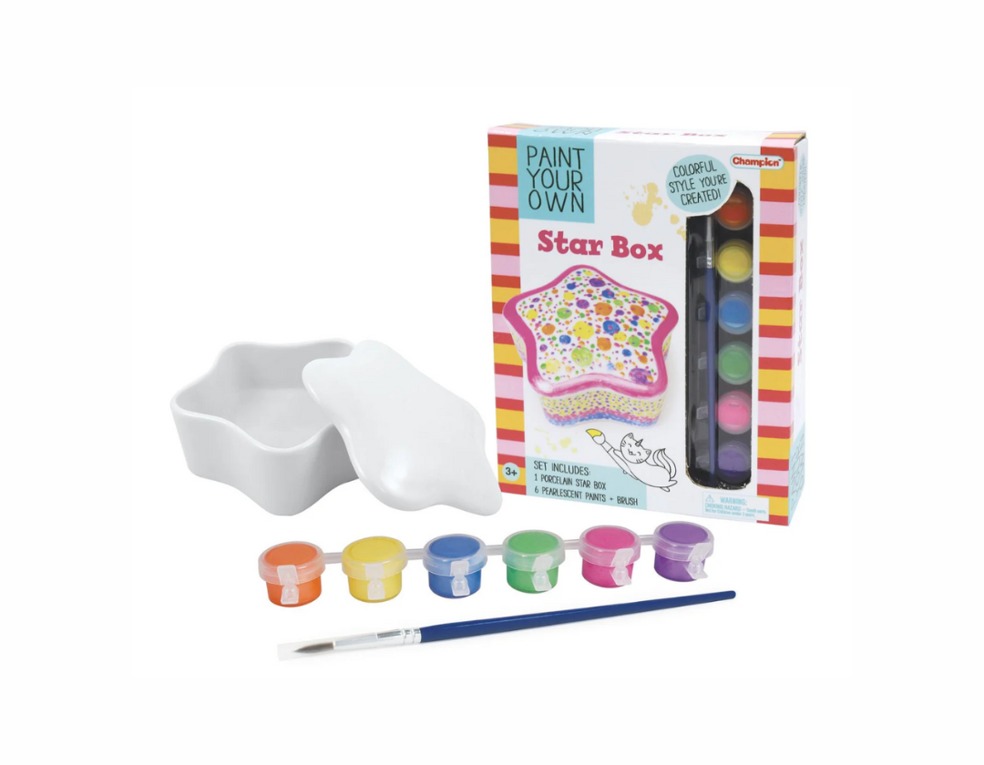 PAINT YOUR OWN JEWELRY BOX SET