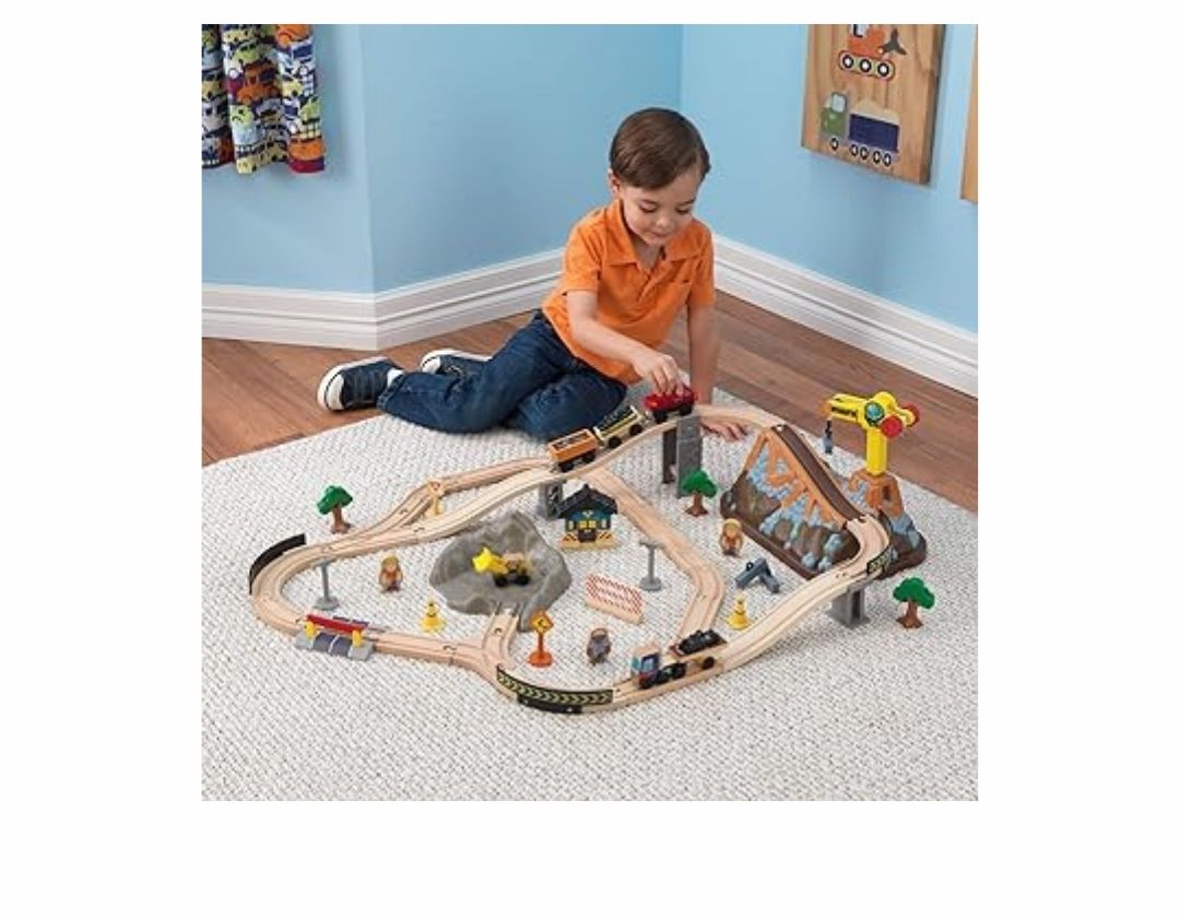 Set de Construcción de Tren de KidKraft