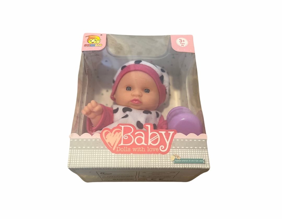 Muñeca Toy Baby Con Biberon