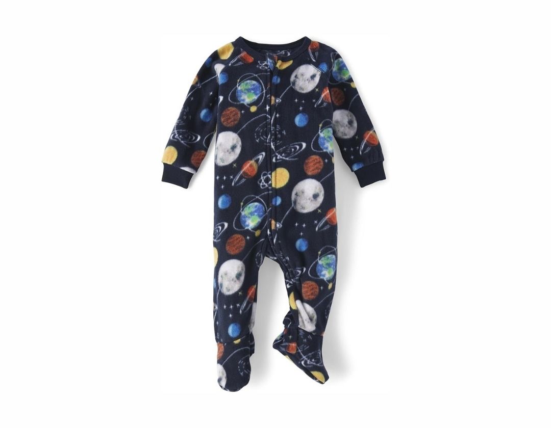 Pijama De Fleece 0-3 Meses