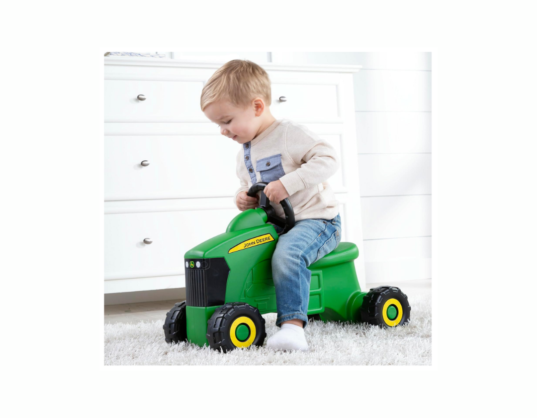 Tractor John Deere Montable para Niños – Verde