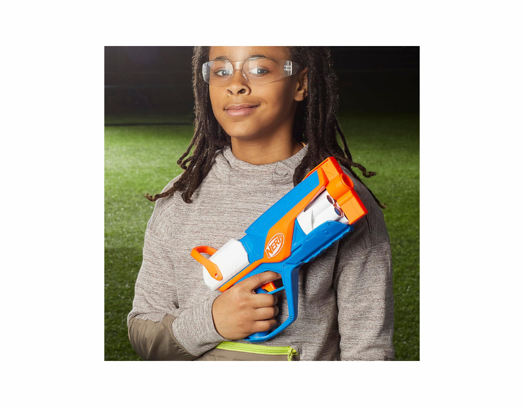 Pistola Nerf Serie N Agility Blaster - 12 dardos
