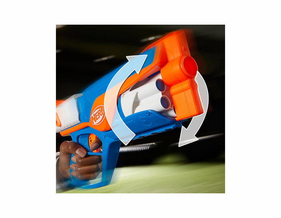 Pistola Nerf Serie N Agility Blaster - 12 dardos