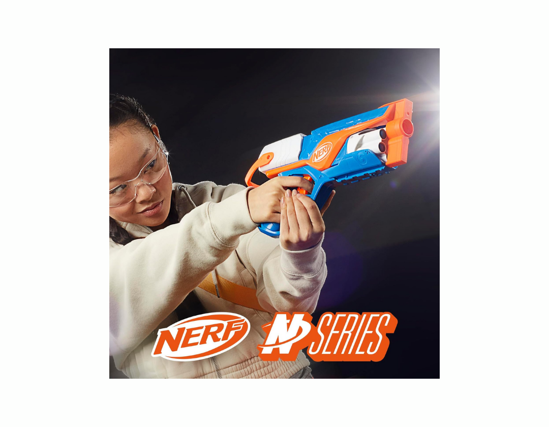 Pistola Nerf Serie N Agility Blaster - 12 dardos