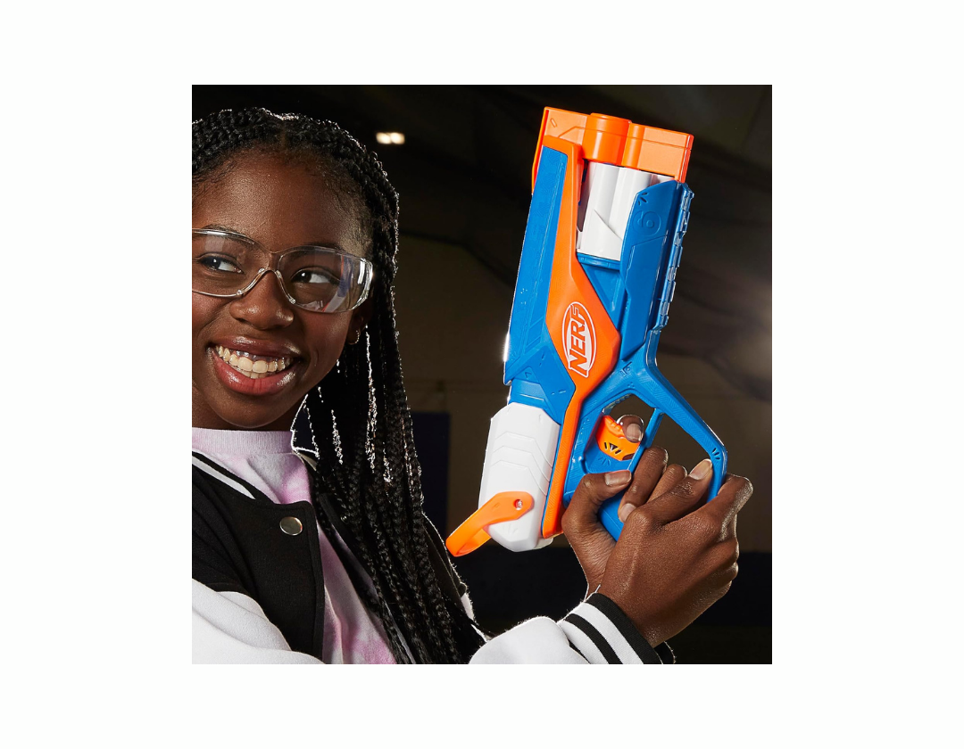 Pistola Nerf Serie N Agility Blaster - 12 dardos