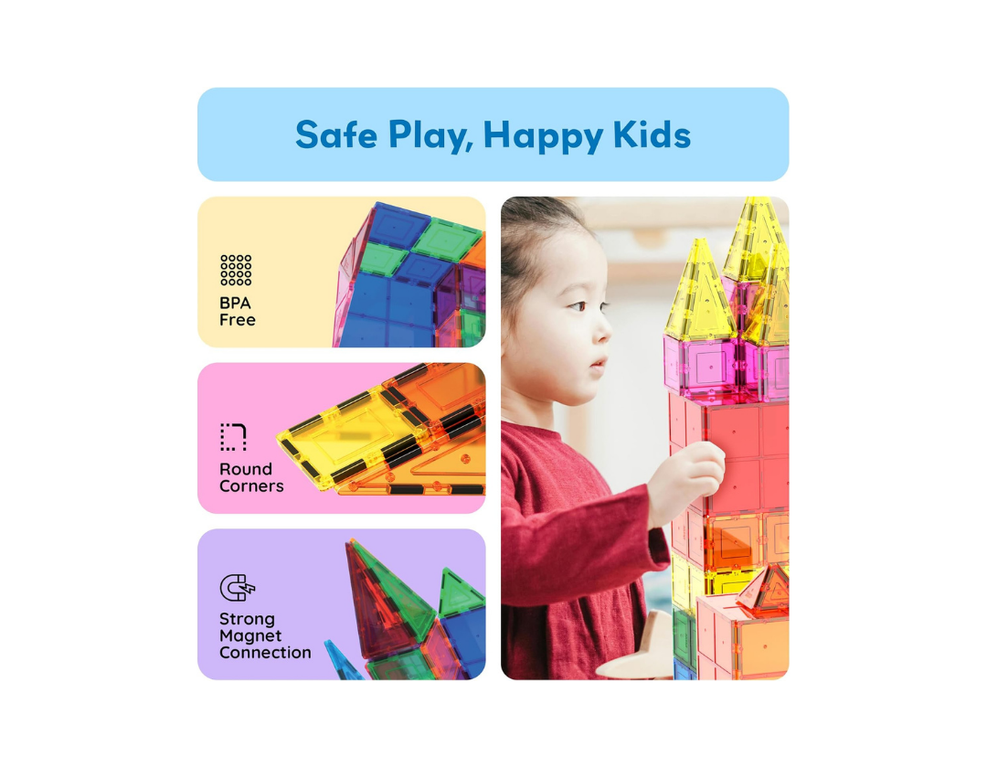 Picassotiles Set De Bloques 60pz