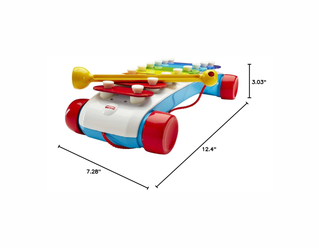 Xilófono Clásico Fisher-Price – Juguete Musical Educativo para Niños