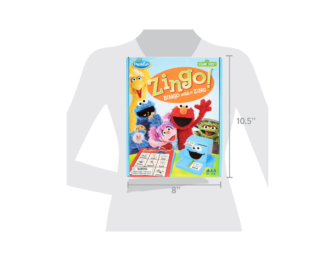 ¡Zingo! - ThinkFun Sesame Street Plaza Sésamo