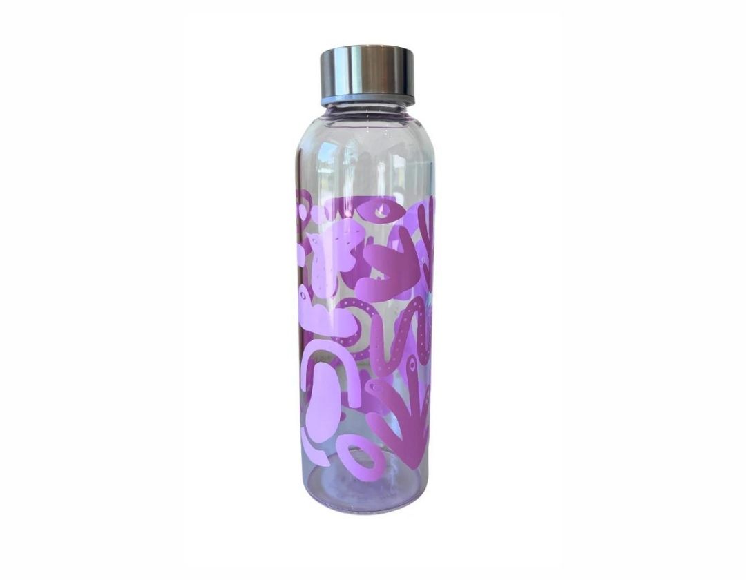 Termo de Vidrio Curio Morado 17oz