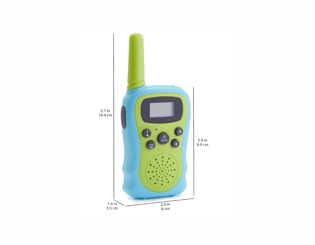 Set de walkie talkies para niños