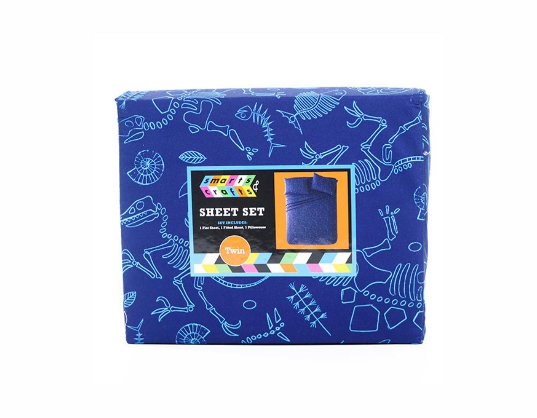 Juego de Sábanas Twin de 3 piezas - Dinosaurios