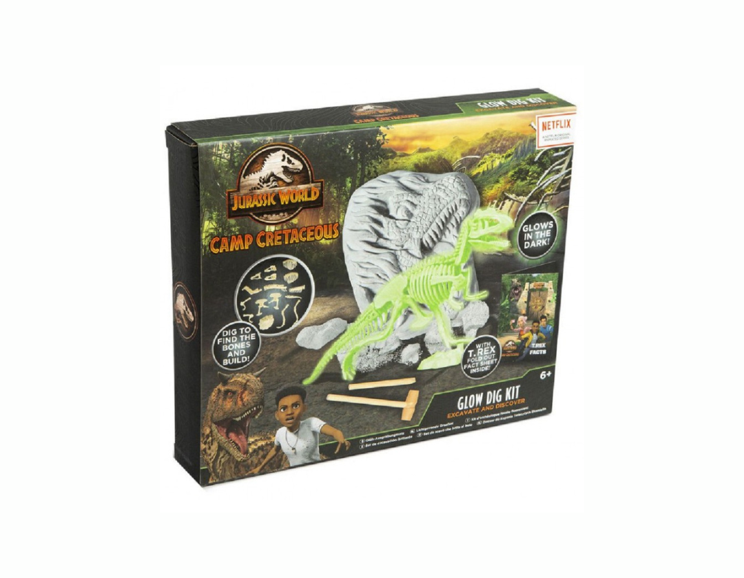 Jurassic World Camp Cretaceus Glow Dig Kit