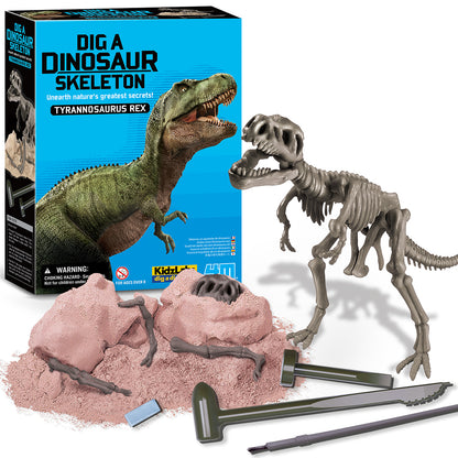 Excavación de Dinosaurios T-Rex Kidz Labs 4M