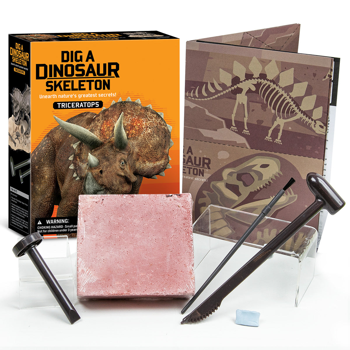 Excavación de Dinosaurios Triceratops Kidz Labs 4M