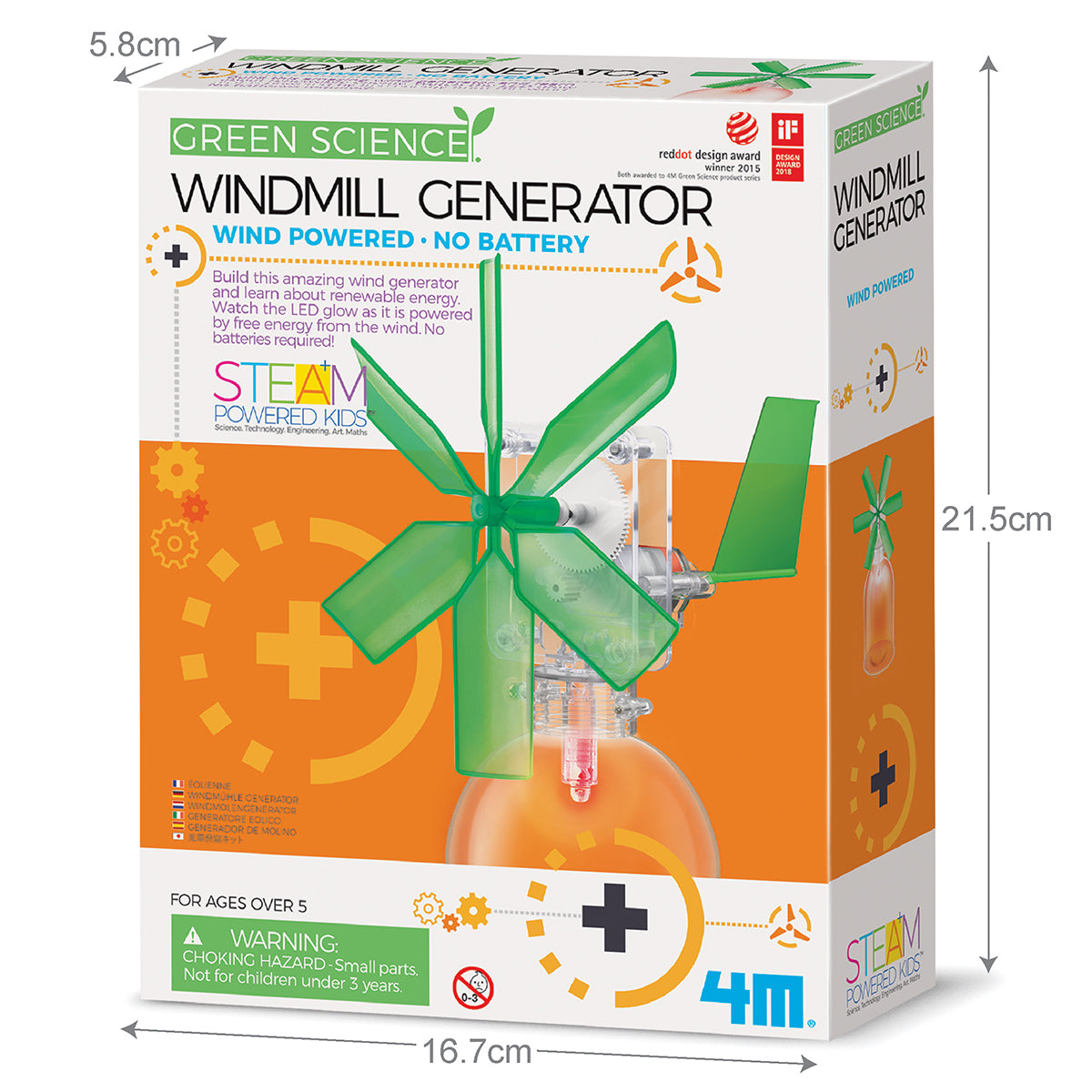 Generador Eólico Green Science 4M