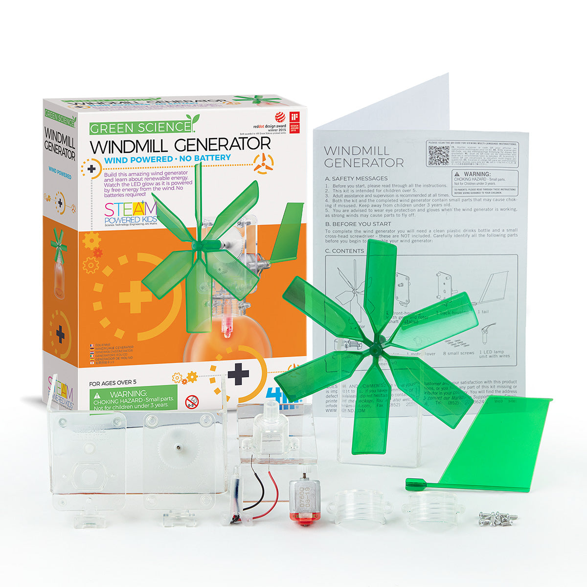 Generador Eólico Green Science 4M