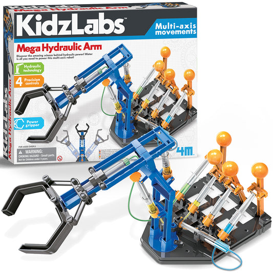 Brazo Hidráulico Gigante Kidz Labs 4M