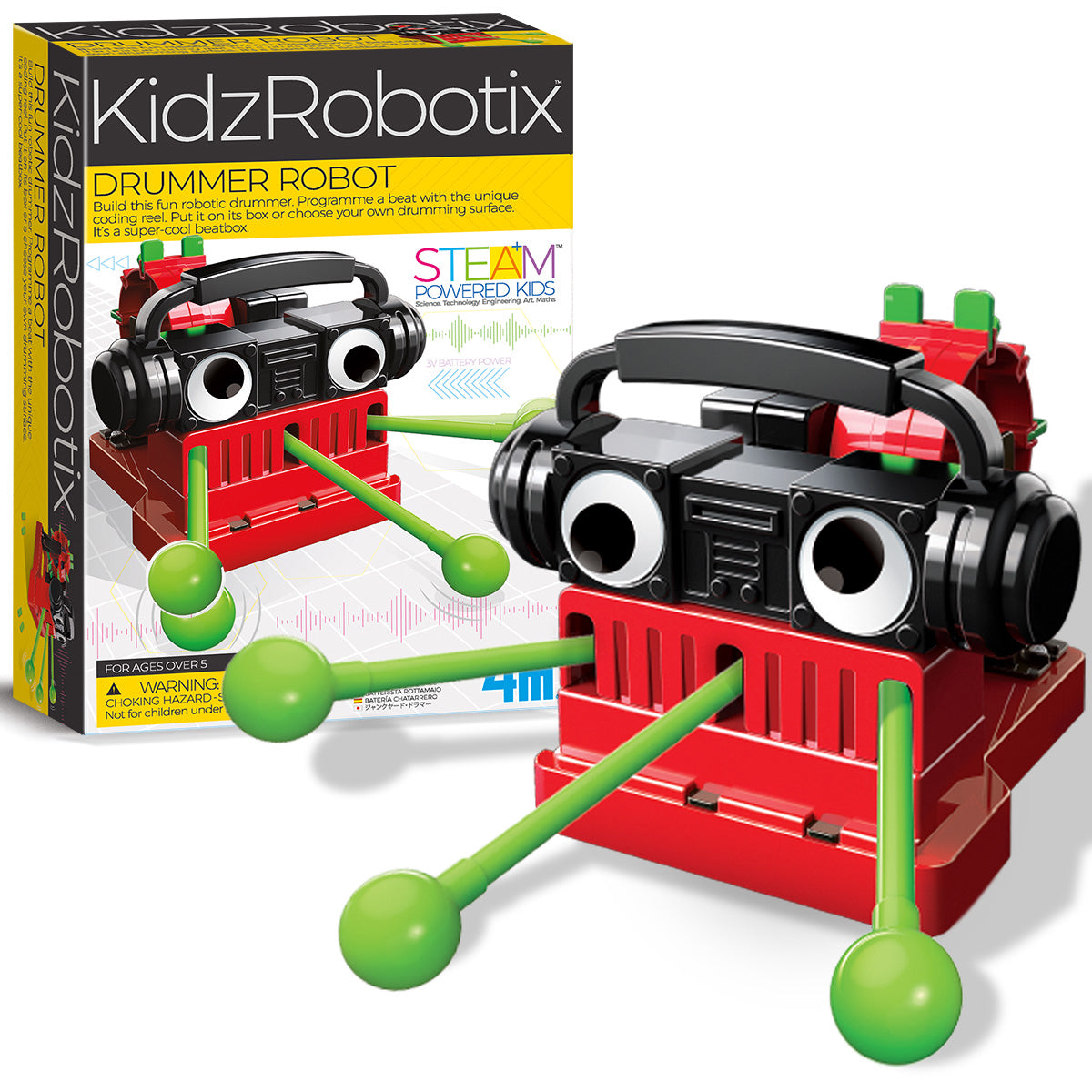 Robot Baterista KidzRobotix 4M