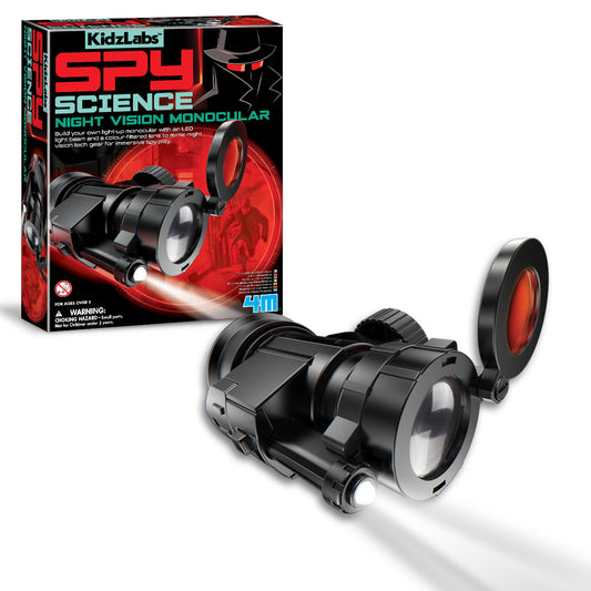 Kit de Espionaje y Visión Nocturna Kidz Labs 4M