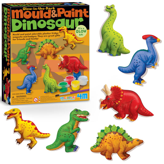 Dinosaurios Mould and Paint 4M