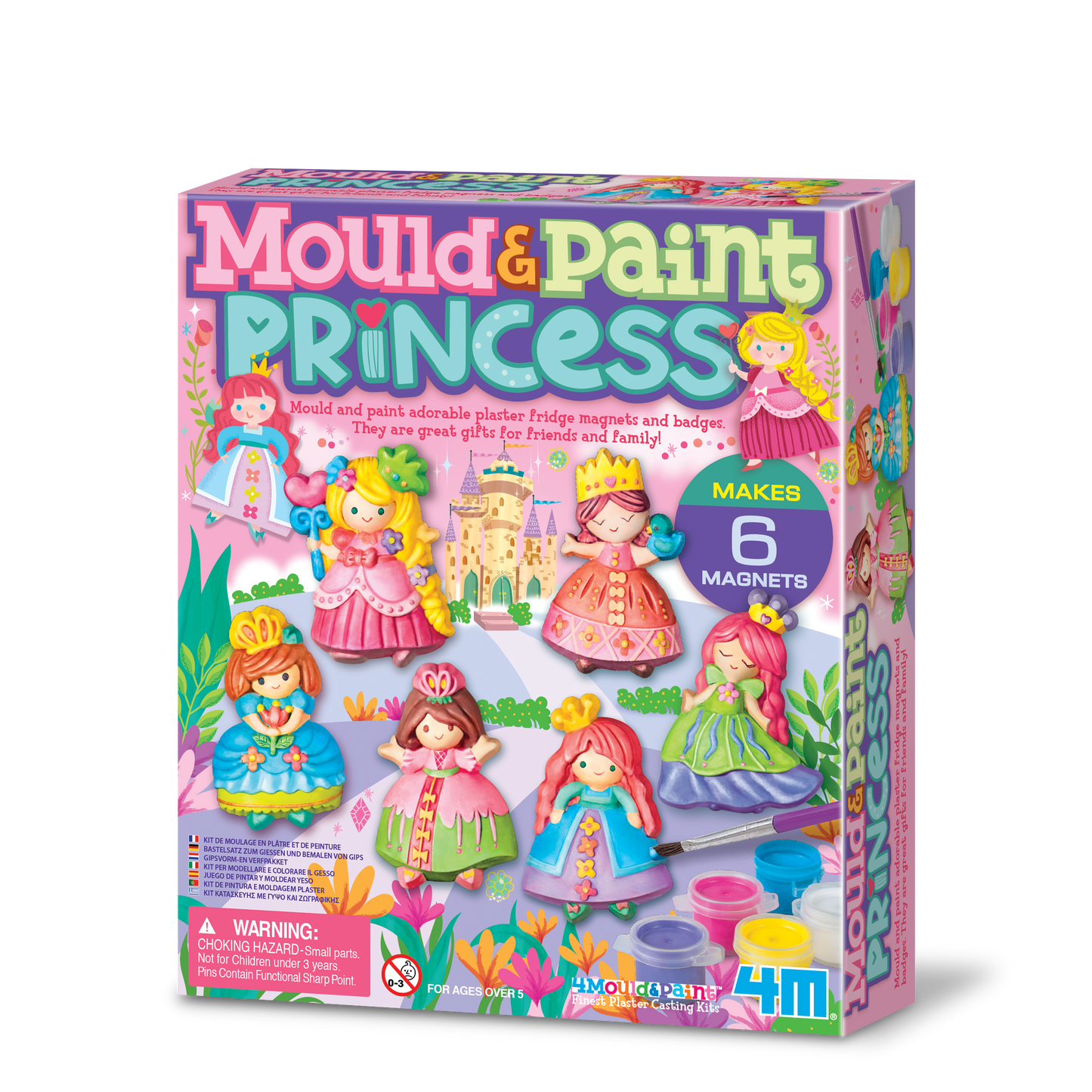 Princesses Mould and Paint 4M