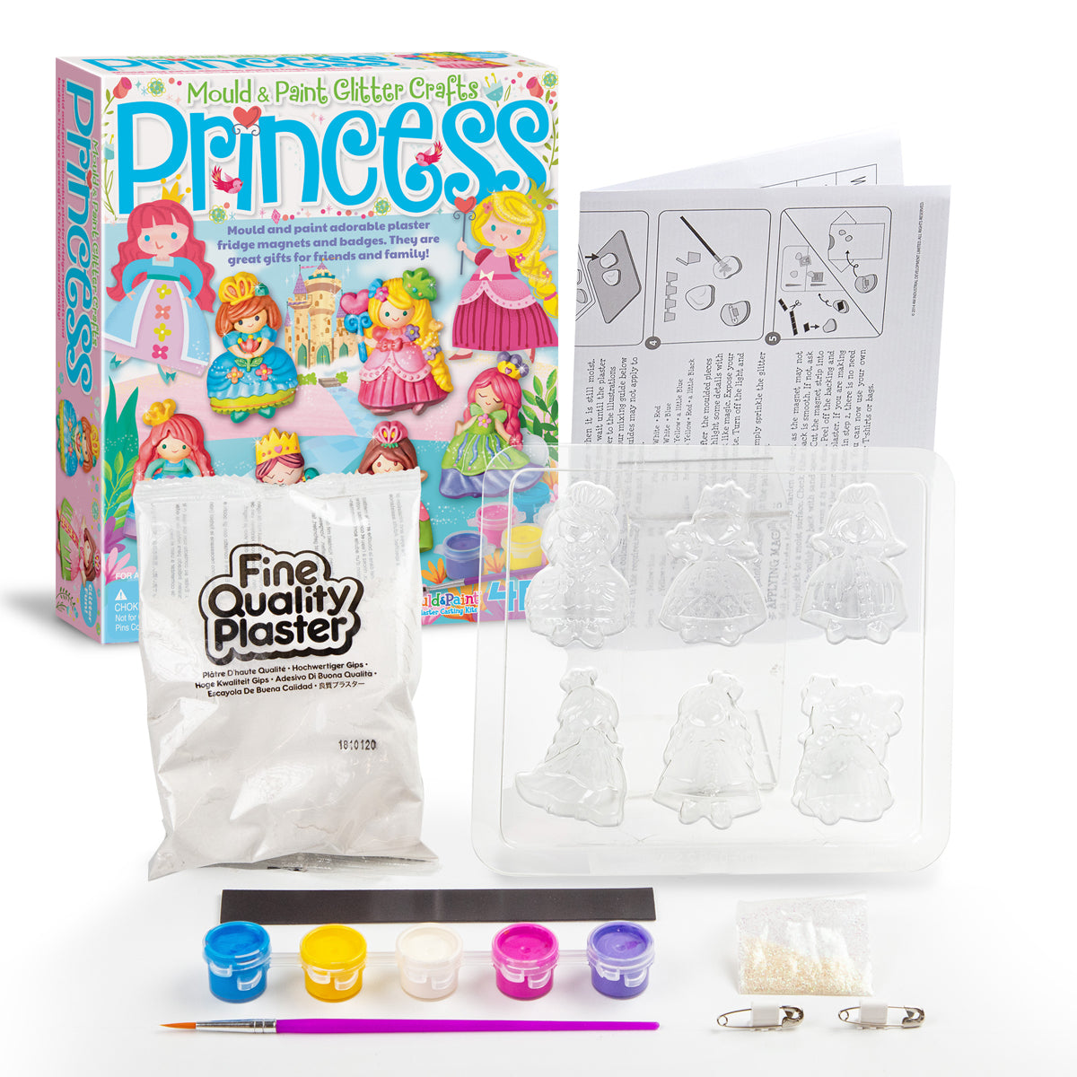 Princesses Mould and Paint 4M
