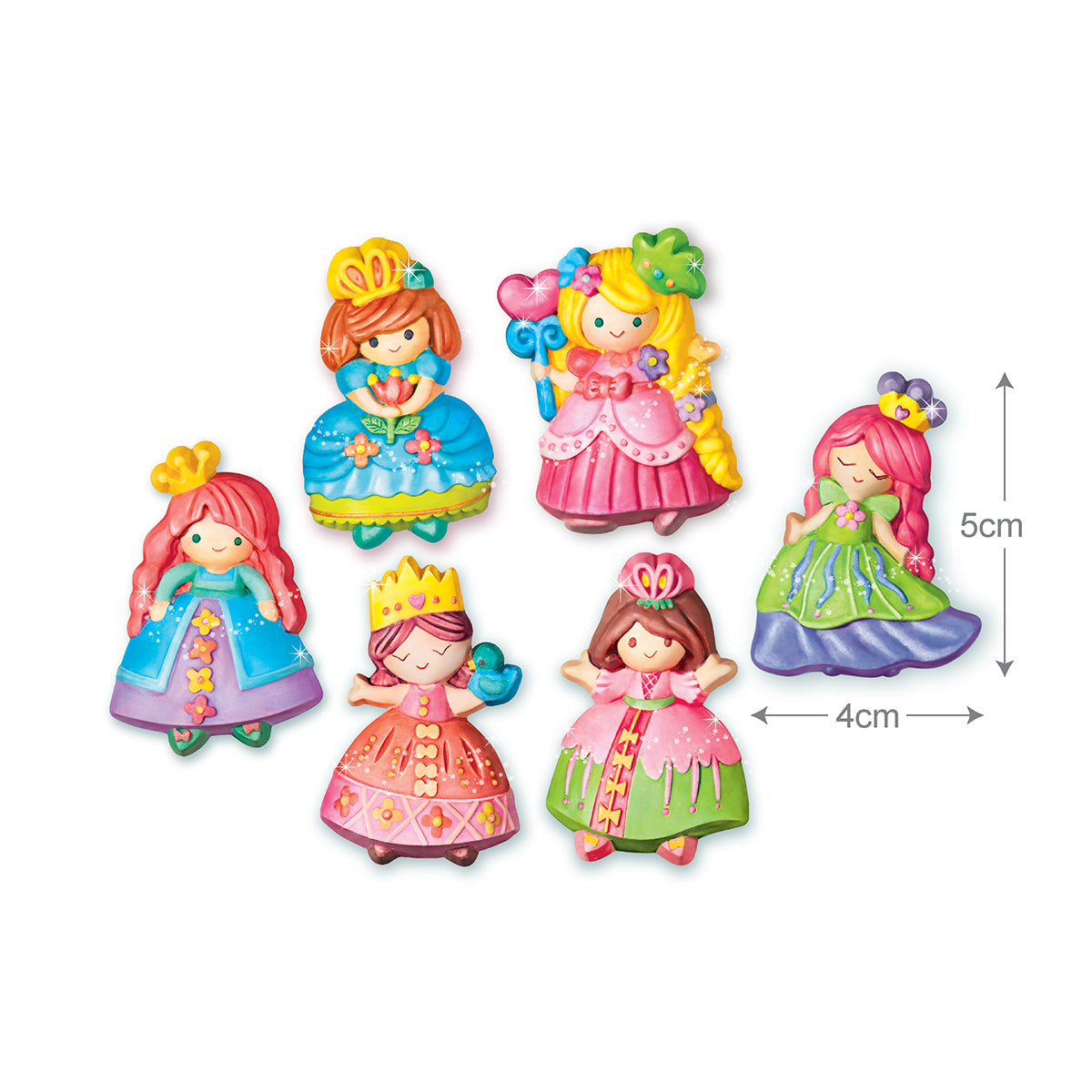 Princesses Mould and Paint 4M