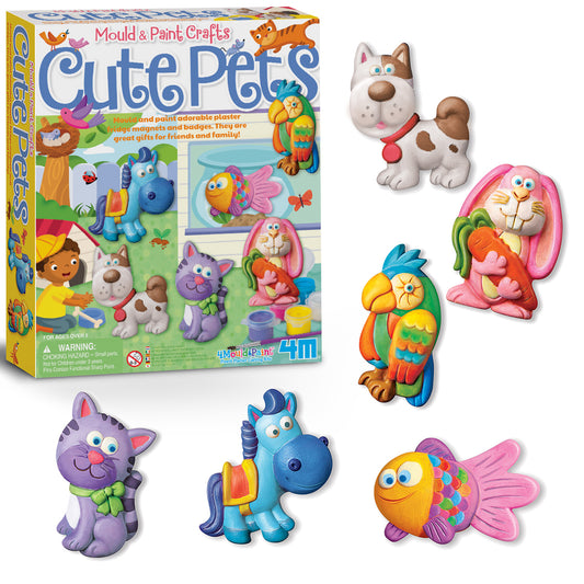 Mascotas Tiernas Mould and Paint 4M