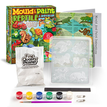 Reptiles y Anfibios Mould and Paint 4M
