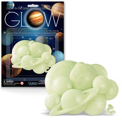 Sistema Solar 3D que Brilla en la Oscuridad Glowing Imaginations 4M