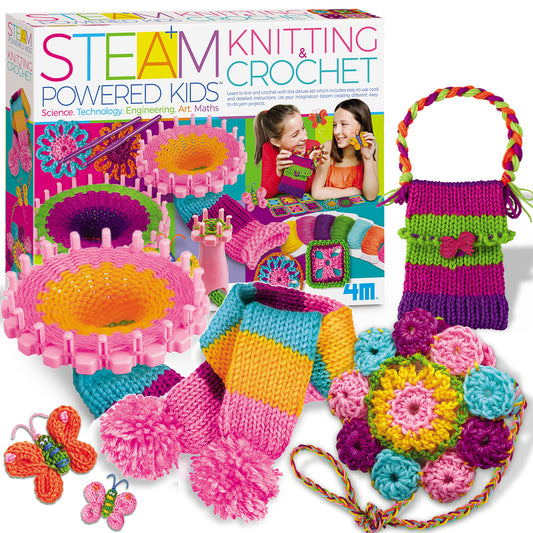 Tejido y Crochet STEAM 4M