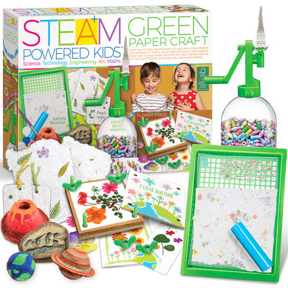 Manualidades con Papel Reciclado STEAM 4M
