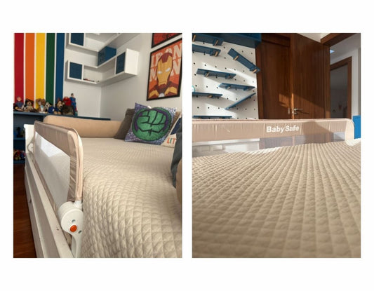 Baranda de Cama Beige 114 x 47 cm