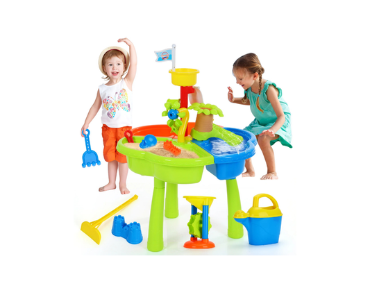 Mesa De Agua Con Arena Yexmax Para Niños 3 En 1