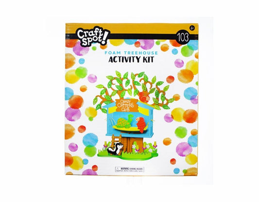 Conjunto de Actividades Casa del árbol en 3D 103 Piezas