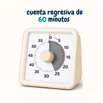 Temporizador Visual 1h cuadrado