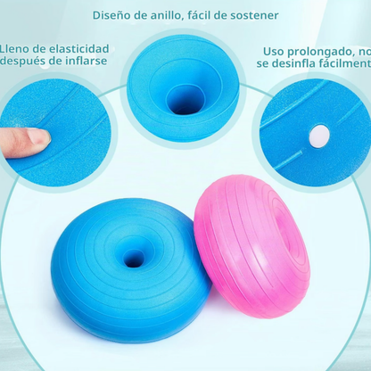 Pelota Inflable Donut de equilibrio y movimiento
