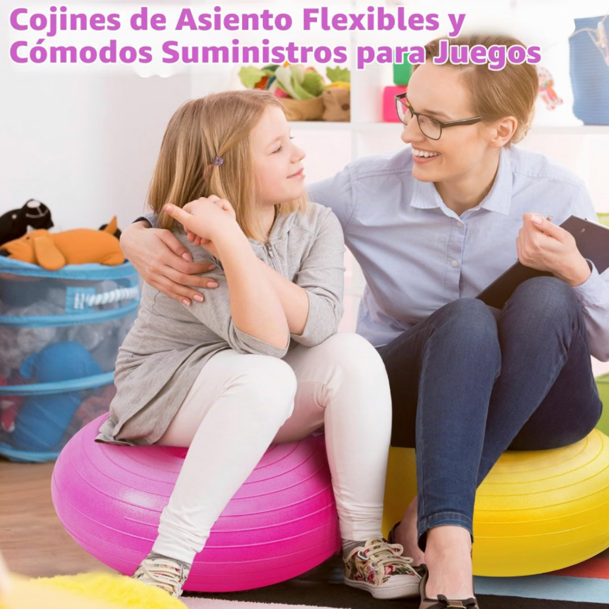 Pelota Inflable Donut de equilibrio y movimiento