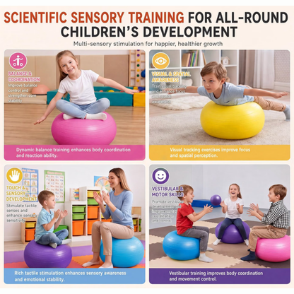Pelota Inflable Donut de equilibrio y movimiento